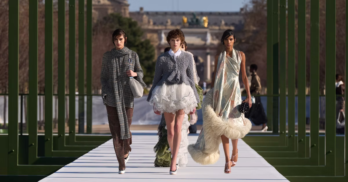 DIOR-ის მოყვანილი გაზაფხული პარიზის ტიუილრის ბაღში