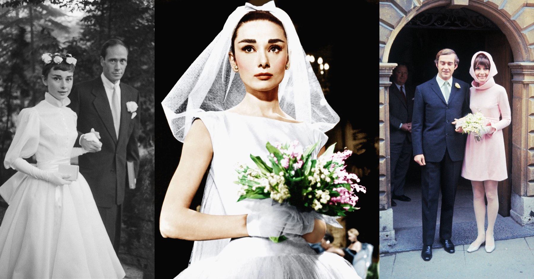 ოდრი ჰეპბერნის საქორწინო კაბების ისტორია და სილუეტები, რომლებიც დღემდე შთაგვაგონებს