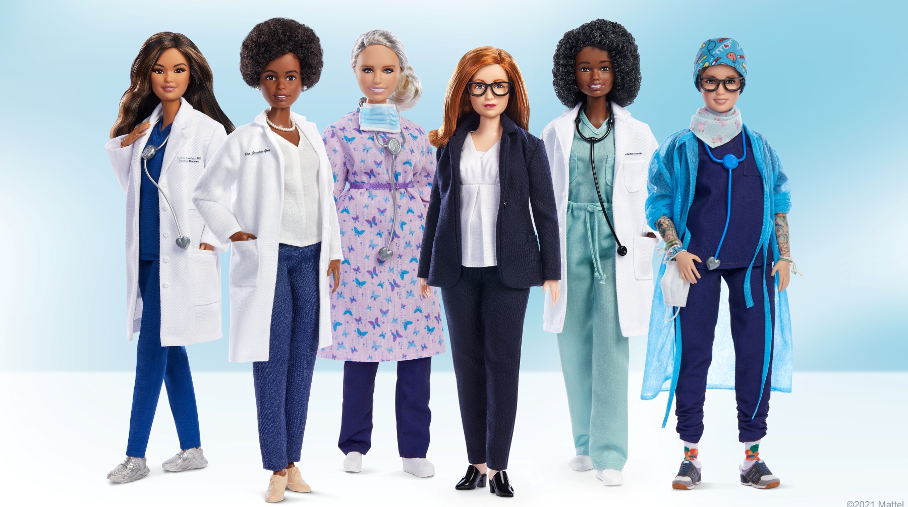 Barbie თანამედროვე გმირების პატივსაცემად მისაბაძი ექიმების კოლექციას უშვებს