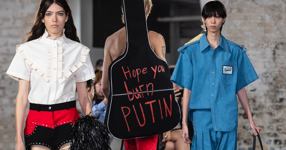 KEBURIA SS27 Opens With a Political Statement