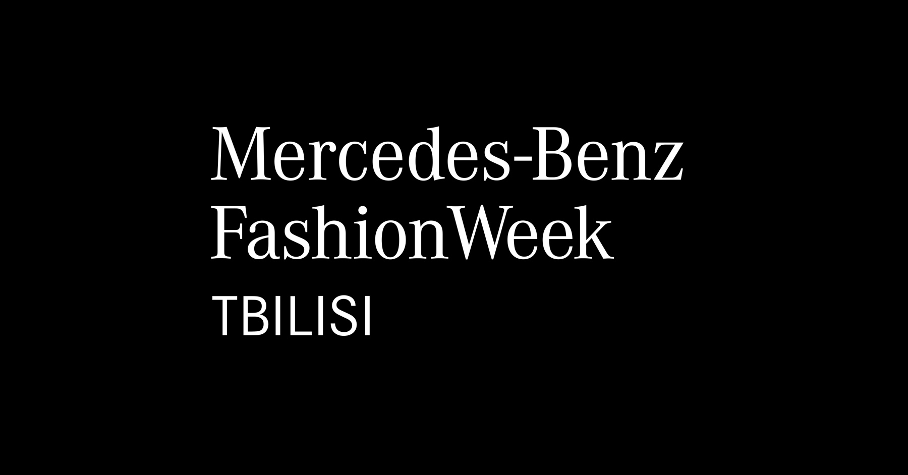 Mercedes-Benz Fashion Week Tbilisi-ს განცხადება