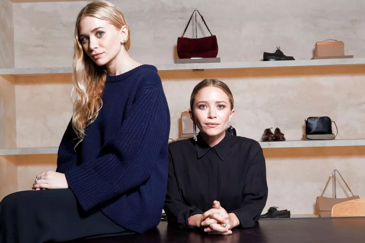 mary-kate and ashley olsen, the row