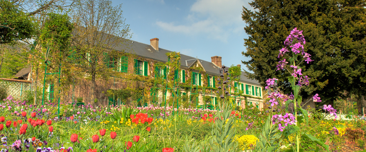 Giverny, Claud Monet, მონეს ბაღები