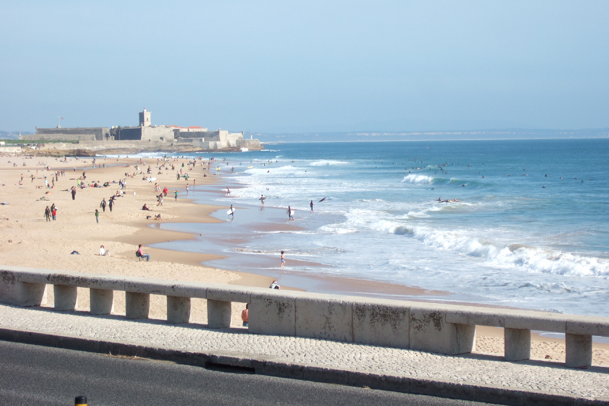 praia de carcavelos, portugal, summer, lisbon