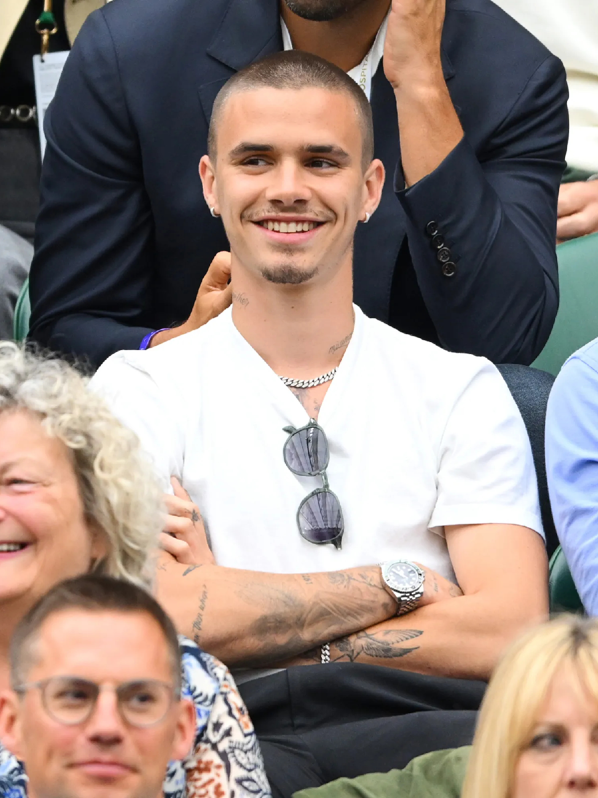 romeo beckham, wimbledon