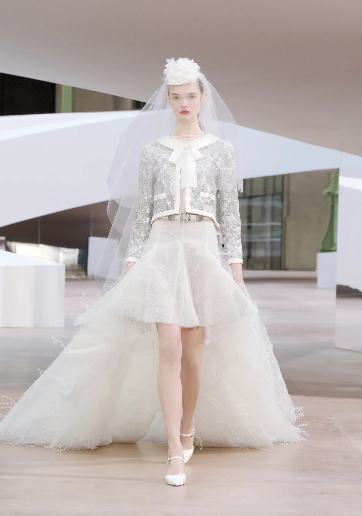 chanel bridal dress 2025, შანელი, შანელის 2025 წლის კოლექცია, Chanel, Chanel 2025, Chanel haute couture collection