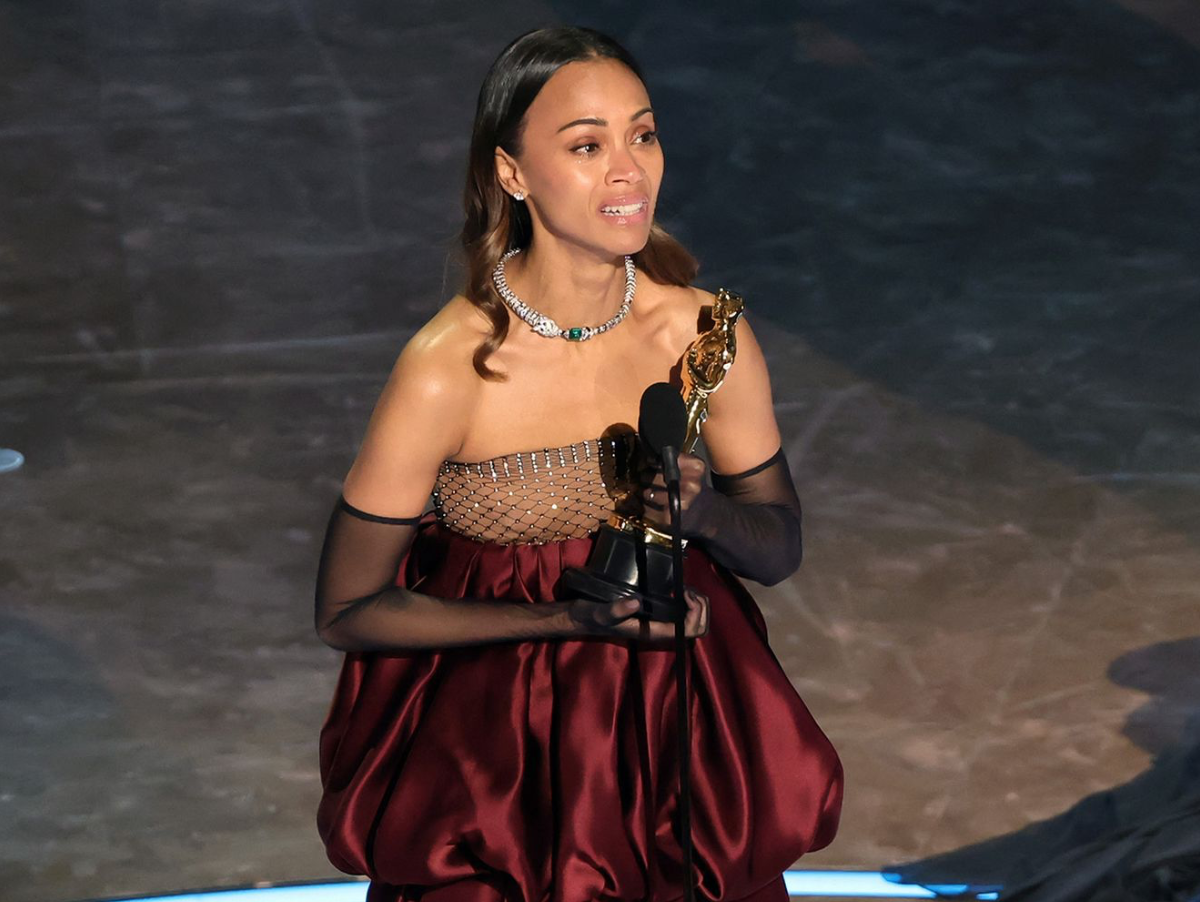 ზოი სალდანა, ოსკარები 2025, Oscars 2025, Zoe Saldana