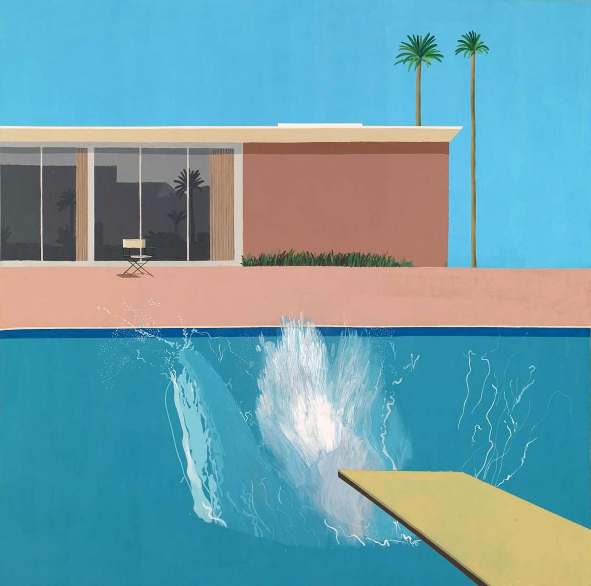 A Bigger Splash david hockney