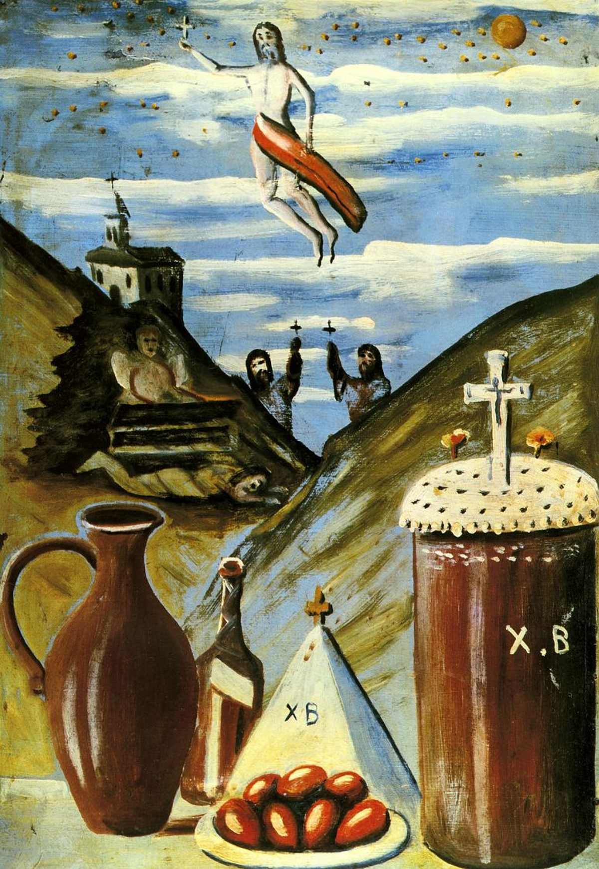 Niko Pirosmani - Ascension day 