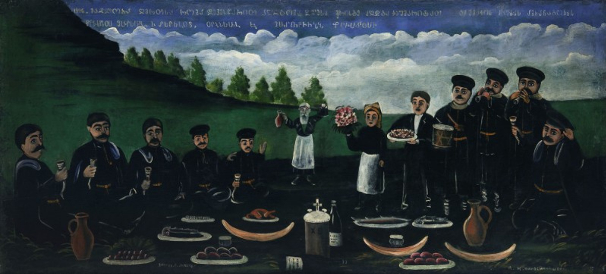 Niko Pirosmani - Easter Festival, 1906 