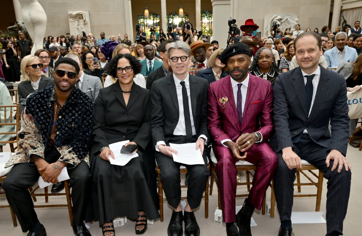 Chef Kwame Onwuachi, Monica L. Miller, Andrew Bolton, Colman Domingo, and Max Hollein, Met Gala 2025