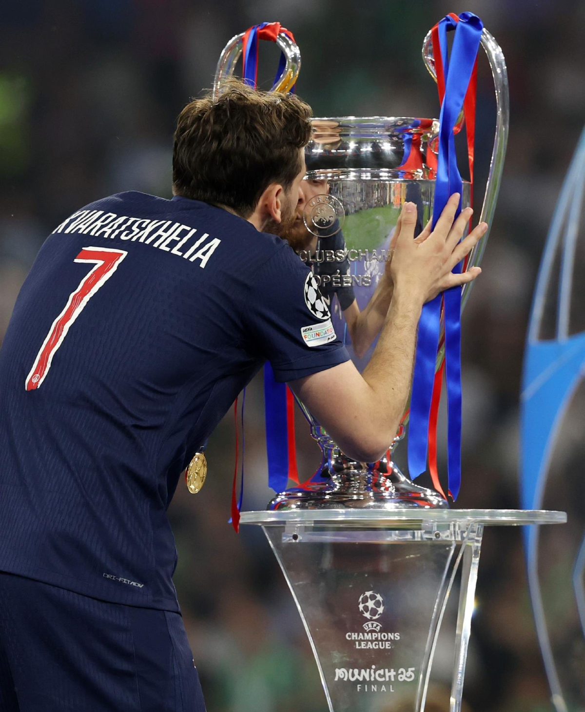 ხვიჩა კვარაცხელია, Khvicha Kvaratskhelia, PSG, Champions League final, ჩემპიონთა ლიგის ფინალი