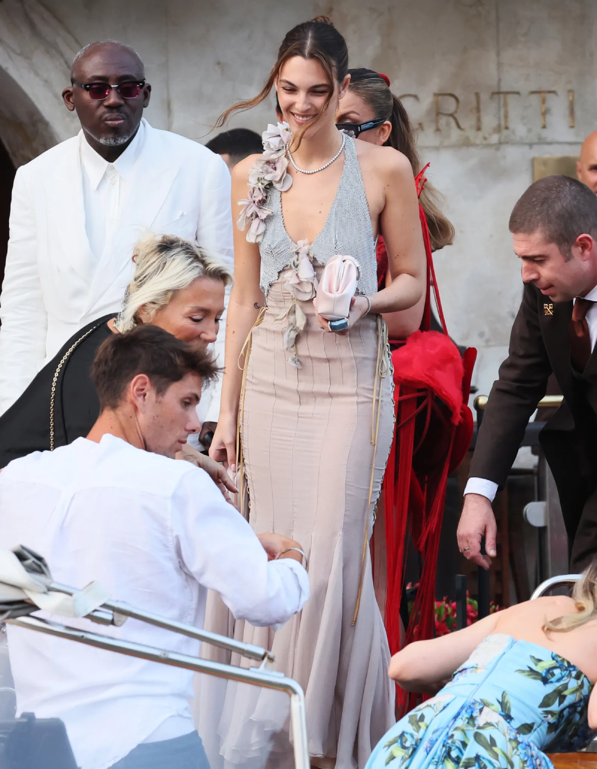 ვიტორია ჩერეტი, Vittoria Ceretti, ჯეფ ბეზოსი, ლორენ სანჩესი, ჯეფ ბეზოსის ქორწილი, Jeff Bezos, Lauren Sanchez, Jeff Bezos wedding 