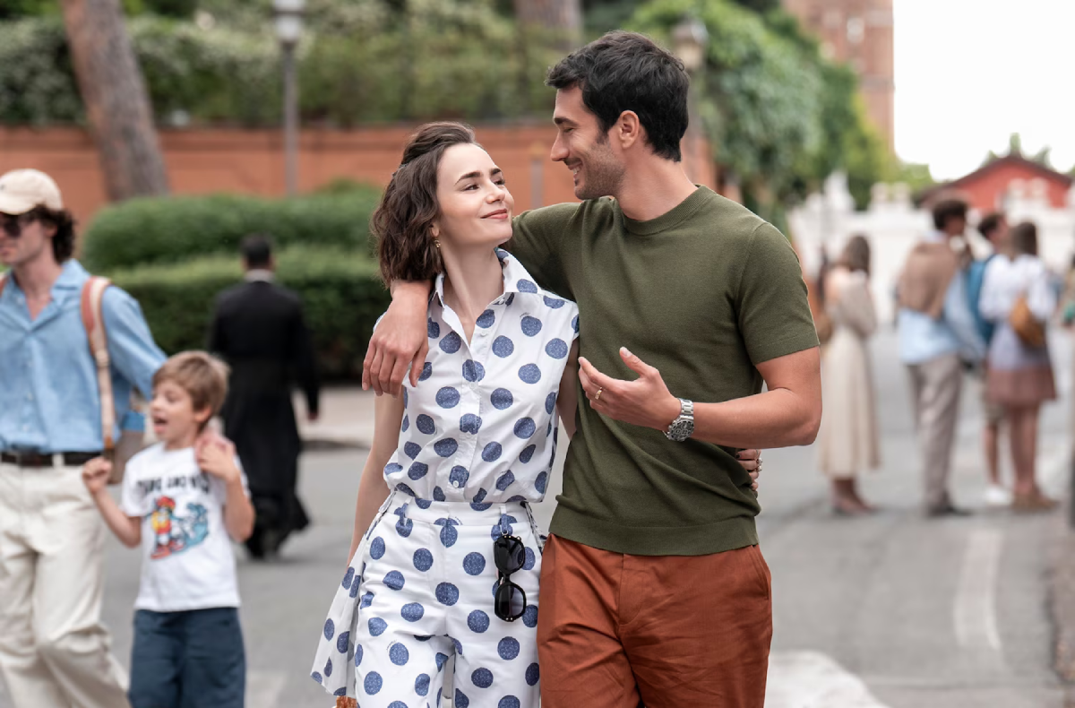 Emily in Paris Season 5, ემილი პარიზში მეხუთე სეზონი, ლილი კოლინზი, ემილი კუპერი, Lily Collins, Emily Cooper, მარჩელო და ემილი, ემილი პარიზში მარჩელო