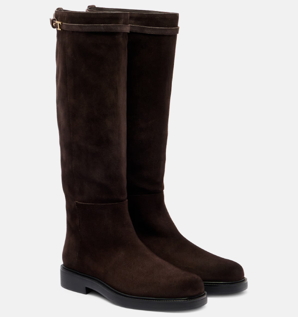 ზამშის ჩექმა, Tod's suede boots