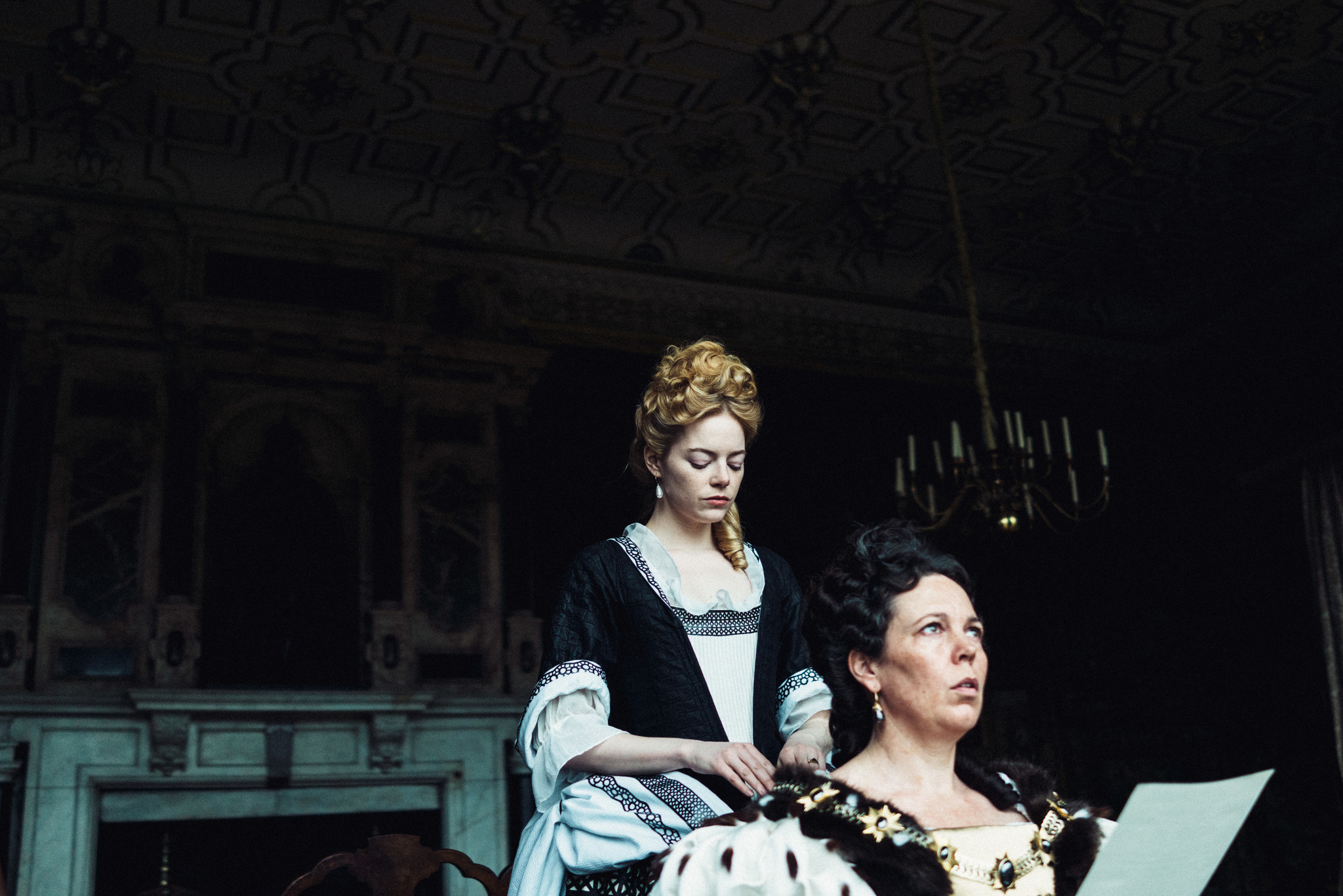 the favorite,  Yorgos Lanthimos, emma stone, Willem Dafoe, Vicki Pepperdine