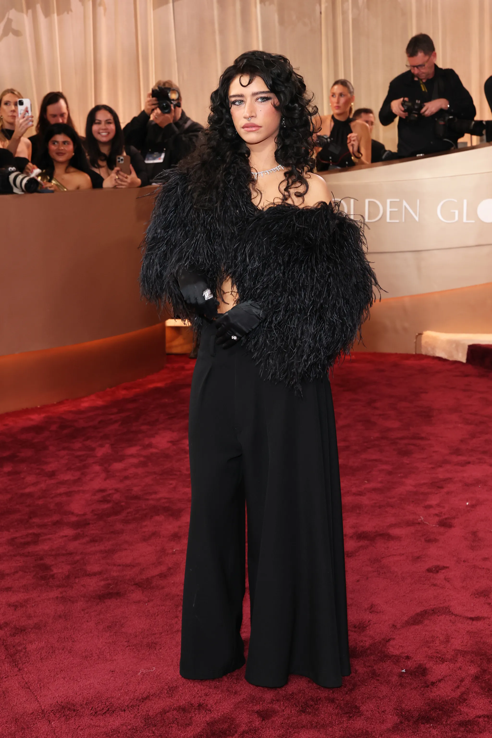Odessa A'Zion in Dolce & Gabbana on the golden globes