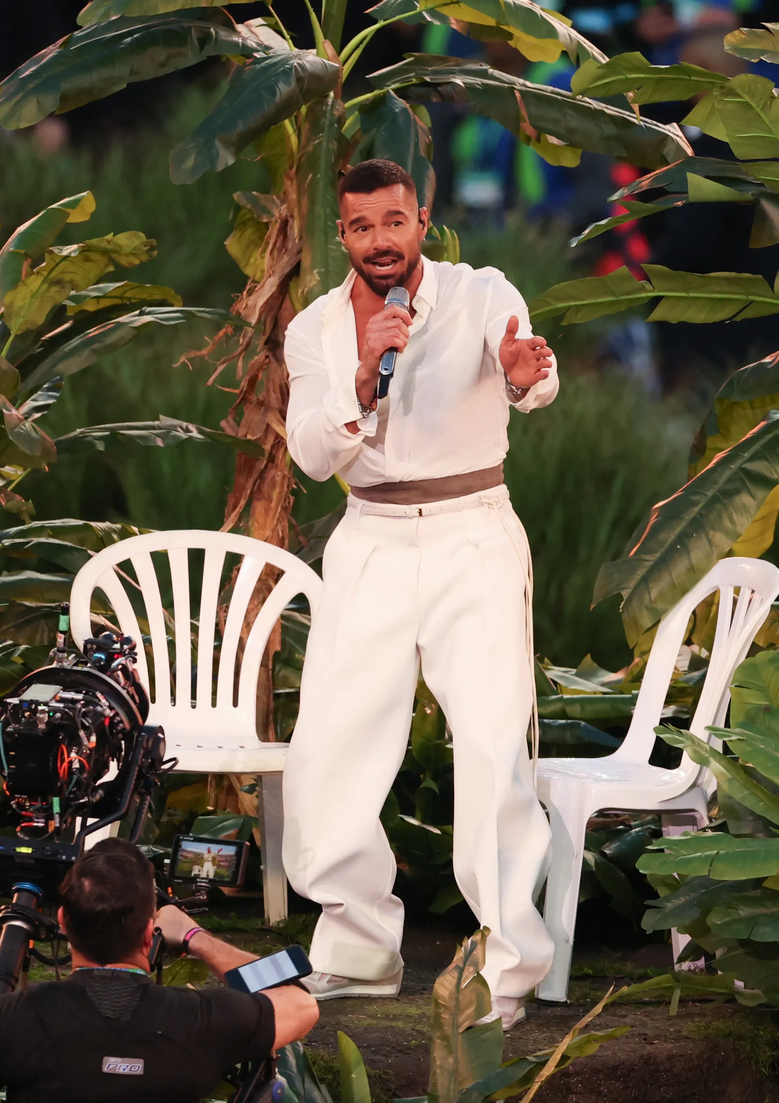 Bad Bunny, ბედ ბანი, Bad Bunny Super Bowl Halftime show, Ricky Martin, რიკი მარტინი