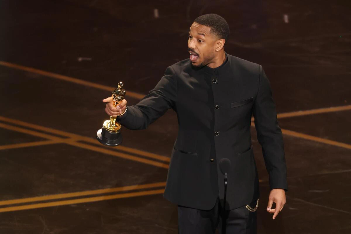 Michael B. Jordan wins Oscar for sinners