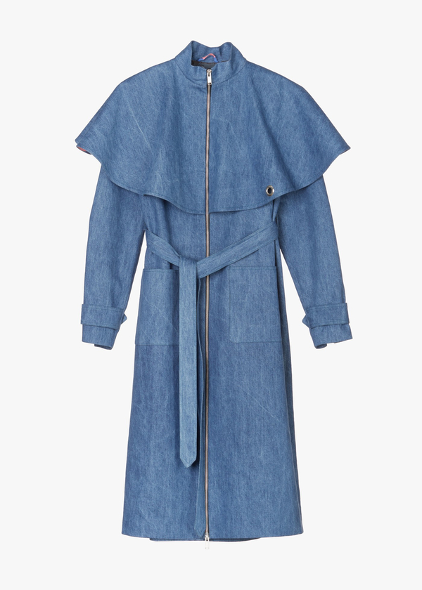 Denim Coat, SHAVIKATA, georgian brand