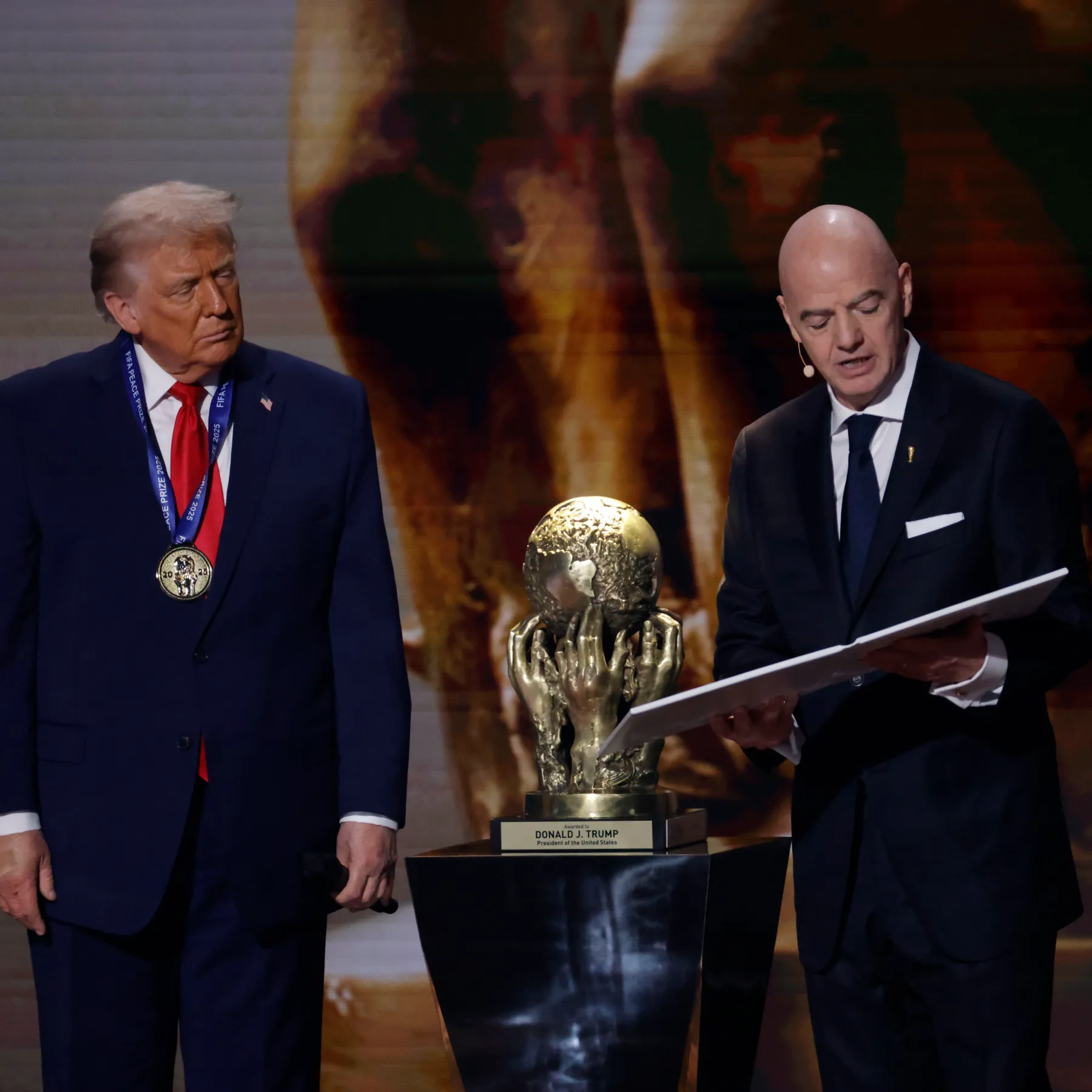 World Cup 2026, Donald Trump, USA World Cup, დონალდ ტრამპი, აშშ მსოფლიო ფეხბურთის ჩემპიონატი, ფიფა, FIFA Gianni Infantino, ჯანი ინფანტინო