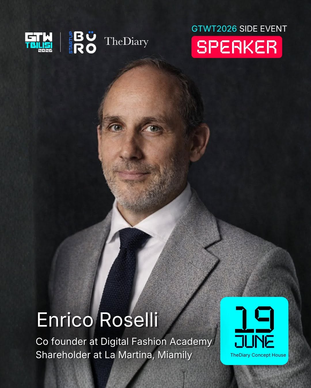 La Martina, Digital Fashion Academy, Enrico Roselli, ენრიკო როსელი, Global Teck Weekend Tbilisi, TheDiary