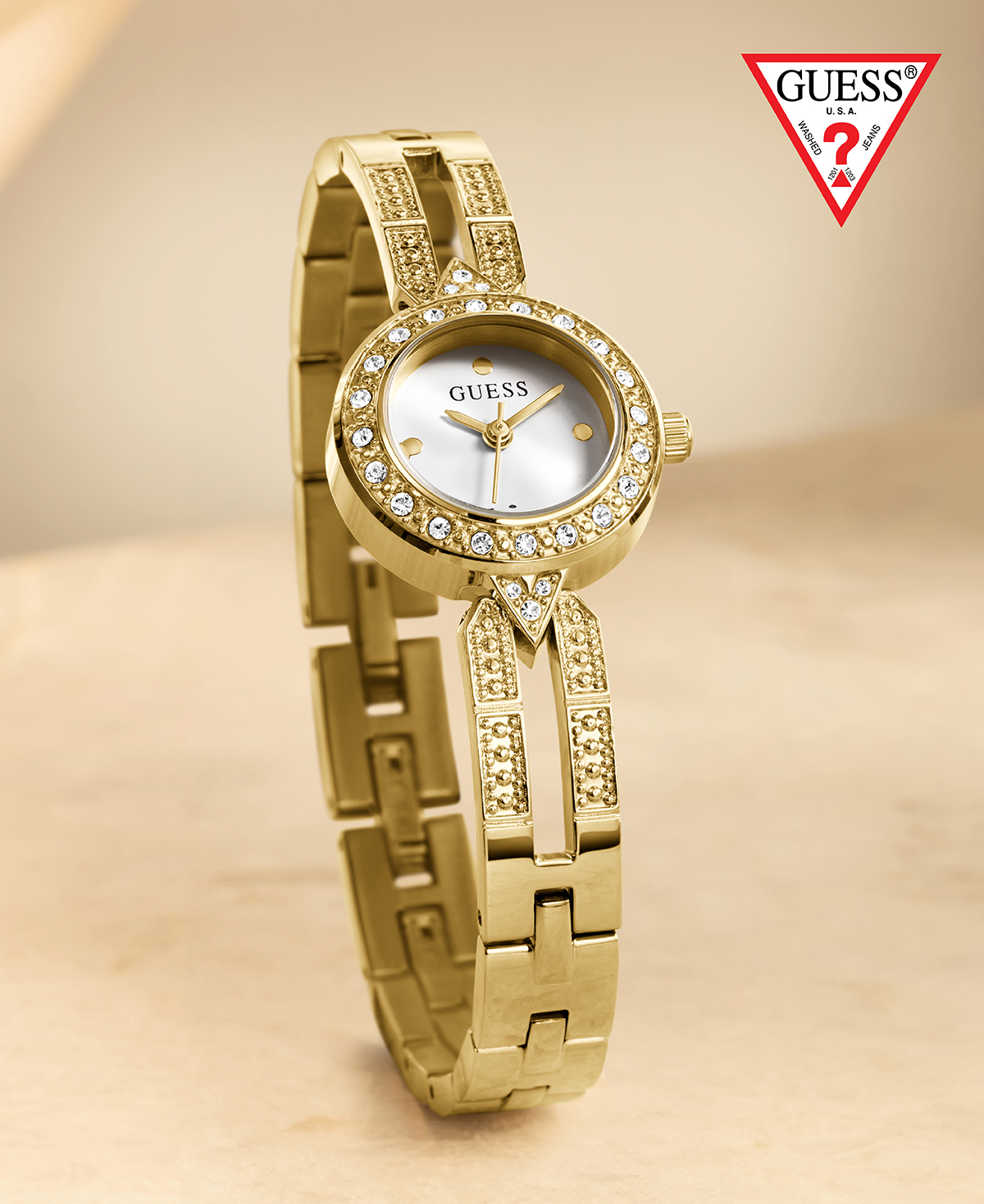 guess watches, გესი, საათები, ქალის საათი, gmt, ახალი ბრენდი, საათის ბრენდები