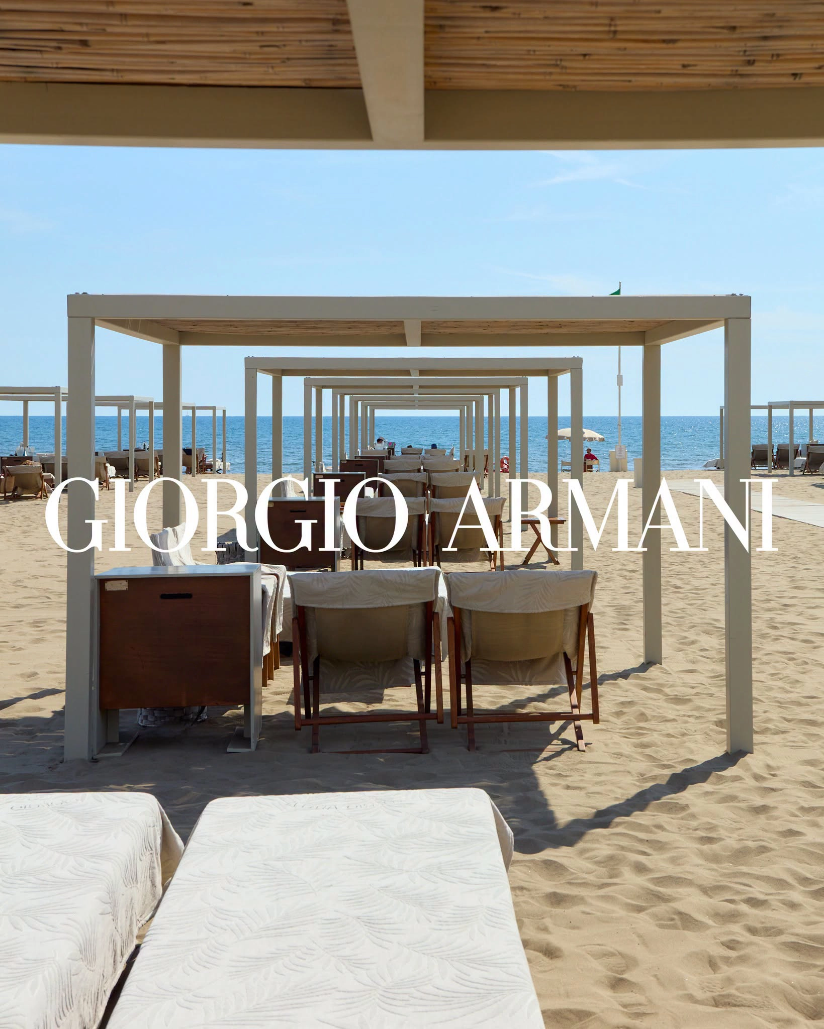 Giorgio Armani x Roberto Forte dei Marmi toscana 2026