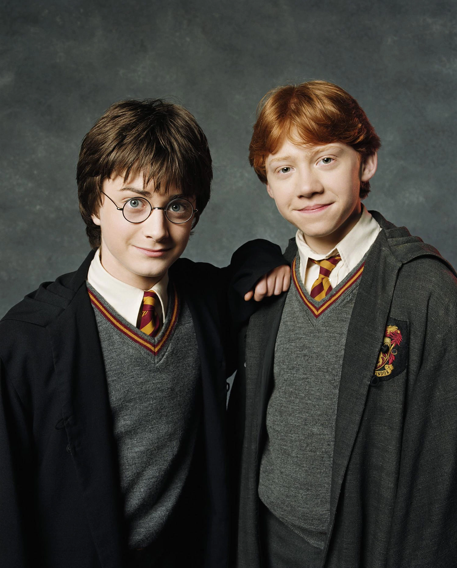 Portrait of Harry Potter and Ron Weasley