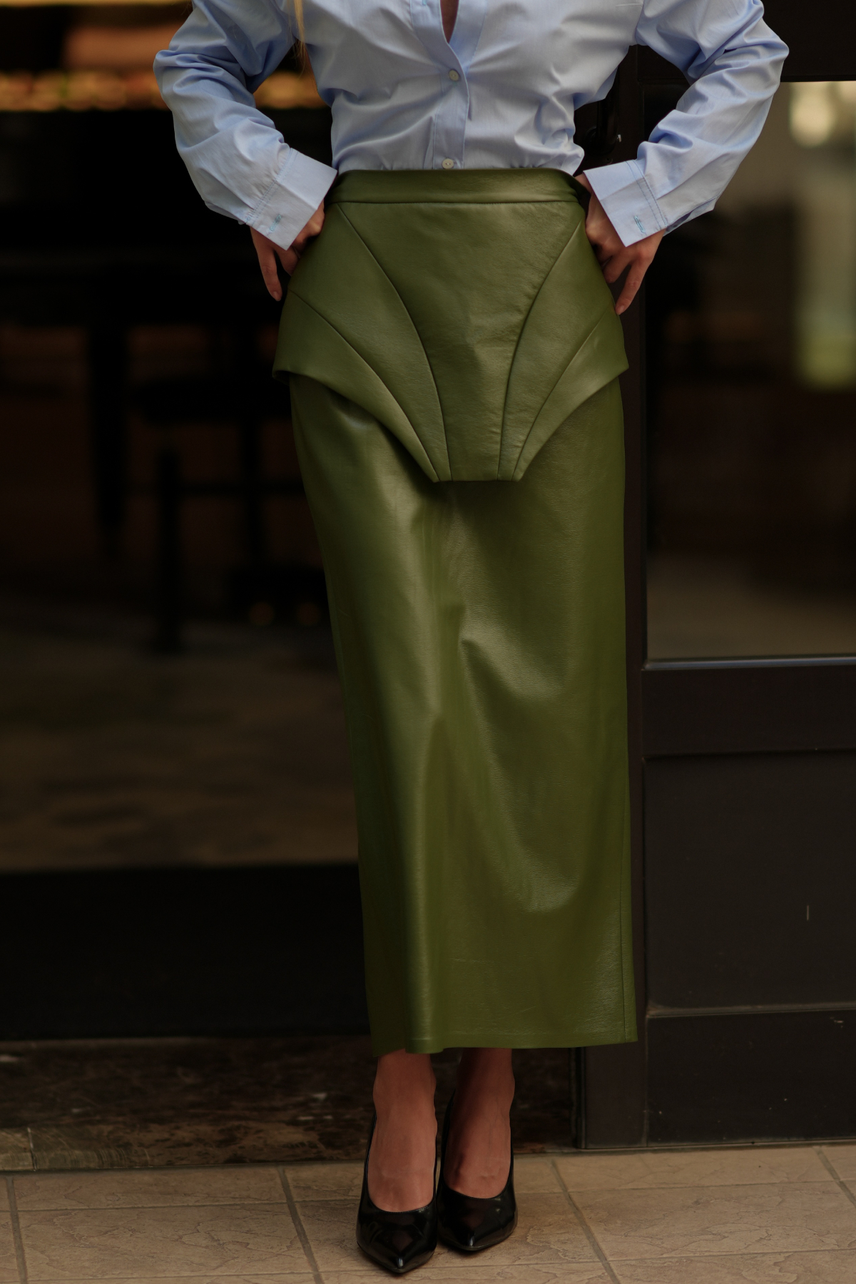 fashion vibes milano, shilifi, შილიფი, ახალი კოლექცია, thediary, concept house, კოლექცია, ტყავის მოსაცმელი, მოსასხამი, თრენჩი, პიჯაკი, კლასიკური ორეული, ტყავის ქვედაბოლო