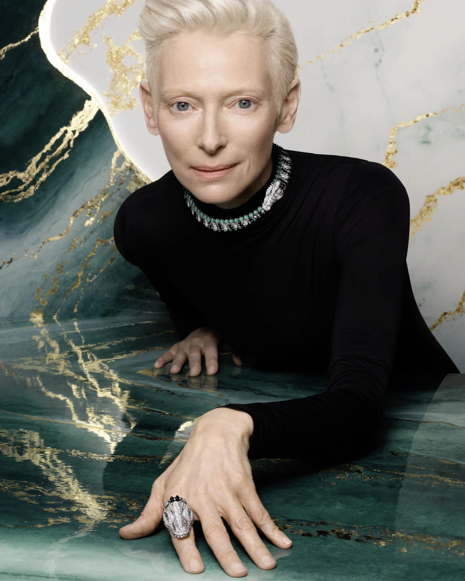 Tilda Swinton Cartier Into the Wild